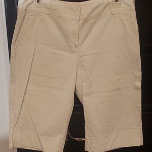 Tan Capri Pants